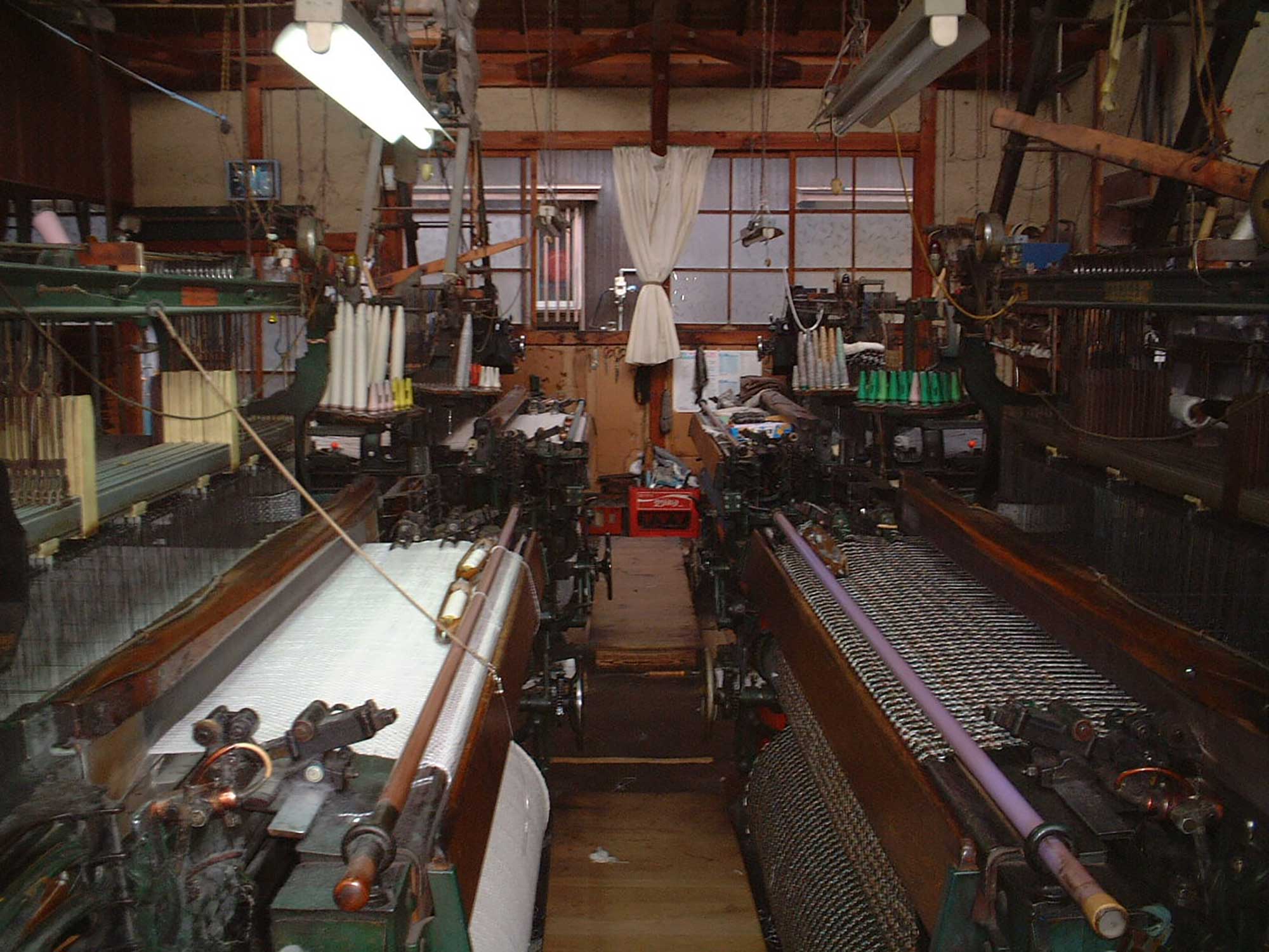 家内工業の機屋